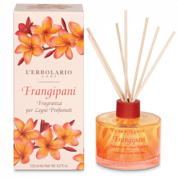 L'Erbolario Fragranza per Legni Profumati Frangipani 125 ml 