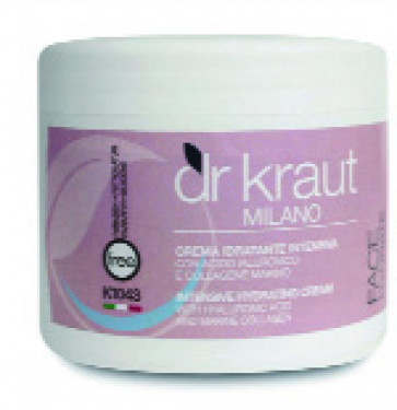 Dr. Kraut CREMA IDRATANTE INTENSIVA collagene marino+acido jalur 500ml
