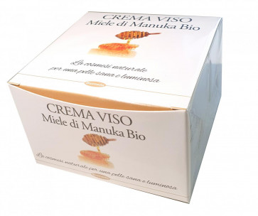 Biomeda CREMA VISO CON MIELE DI MANUKA 50 ML