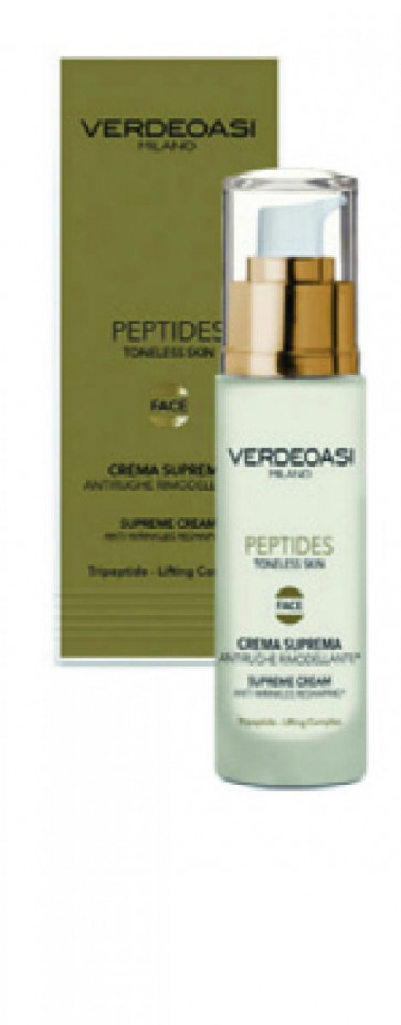 Verdeoasi CREMA SUPREMA antirughe 50ml rimodellante Tripeptide-lifting complex