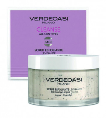 Verdeoasi SCRUB ESFOLIANTE Levigante alghe-carbone 200ML