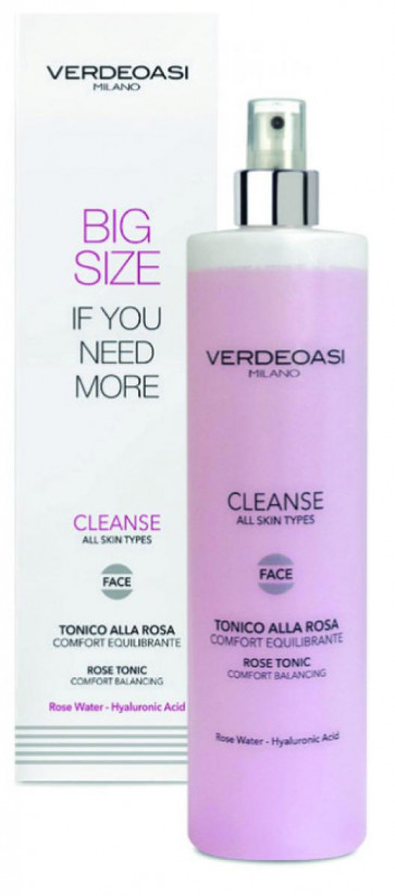 Verdeoasi TONICO ALLA ROSA Comfort equilibrante 500ML