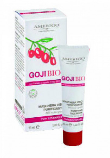 Amerigo GOJI BIO Maschera Viso Purificante 30 ml