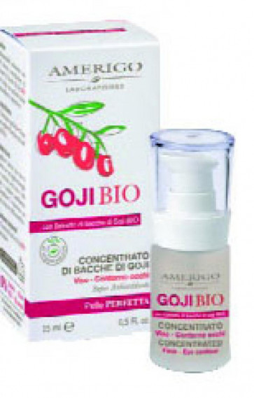 Amerigo GOJI BIO Concentrato di Bacche Goji contorno occhi 15 ml