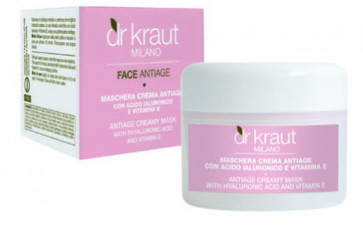 Dr. Kraut MASCHERA crema antiage con acido jaluronico e Vitamina E 100 ML