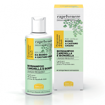 Helan CAPELVENERE PR.1 - Detergenza di Base - BioShampoo Camomilla e Biondella 200 ml