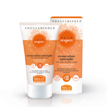 Helan VOGLIA DI SOLE FOUR RESPECT Crema Solare Antirughe SPF30 50ml