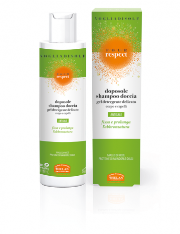 Helan VOGLIA DI SOLE FOUR RESPECT Doposole Shampoo Doccia 200 ml