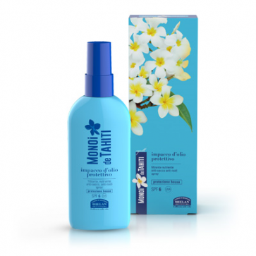 Helan MONOÏ de TAHITI - Il sole nei Capelli - Impacco d'Olio Protettivo Spray SPF6 100 ml