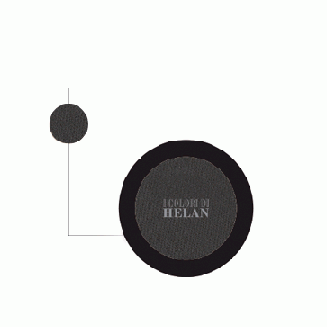 HELAN I COLORI DI HELAN - OCCHI - Bio Ombretto Compatto - Nero 2 ml
