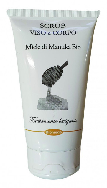 Biomeda MANUKA SCRUB VISO E CORPO rigenerante e esfoliante ml. 150