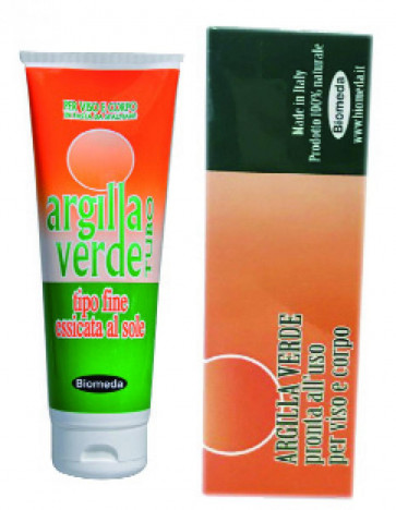 Biomeda Argilla Pura pronta da spalmare per viso TUBO 250 ML