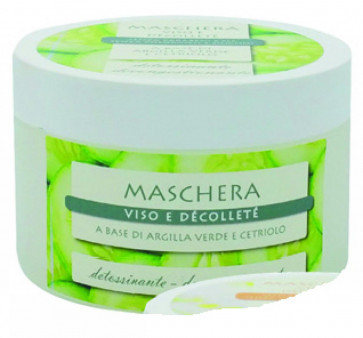 TecnoNatural MASCHERA VISO ML.200 Argilla e Cetriolo