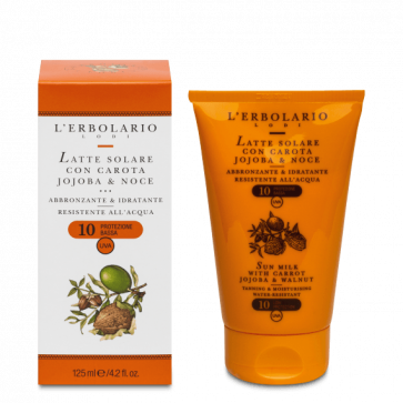 L'Erbolario Latte Solare Viso e Corpo SPF 10 125 ml