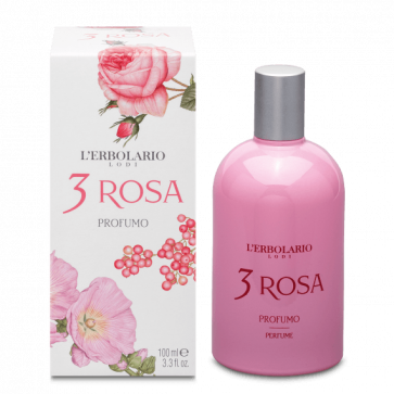 L'Erbolario Profumo 3 Rosa 100 ml