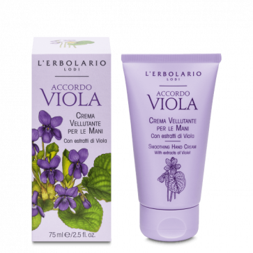 L'Erbolario Crema Vellutante per le Mani Accordo Viola 75 ml