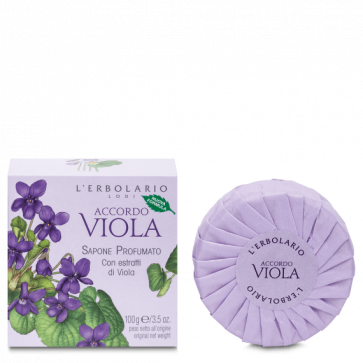 L'Erbolario Sapone Profumato Accordo Viola 100 g