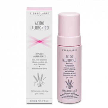 L'Erbolario Mousse Detergente Acido Ialuronico 150 ml