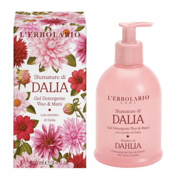 L'Erbolario Gel Detergente Viso & Mani Sfumature di Dalia 280 ml