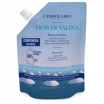 L'Erbolario Ecoricarica Bagnoschiuma Fior di Salina 500 ml 