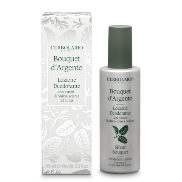 L'Erbolario Lozione Deodorante Bouquet d'Argento 100 ml