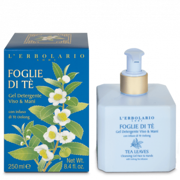 L' Erbolario Foglie di Tè Detergente viso e mani 250 ml