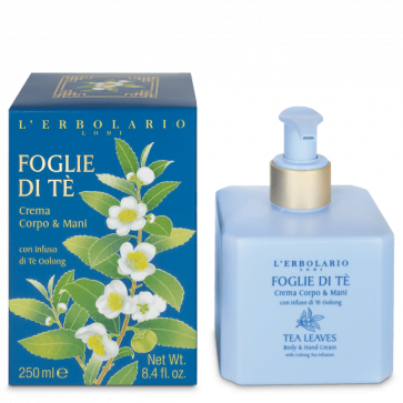 L'Erbolario Crema Corpo & Mani Foglie di Tè 250 ml