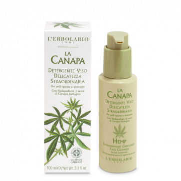 L'Erbolario La Canapa Gel Detergente Viso 100 ml 