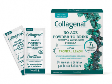 Pharmalife Research - Collagenat No-Age Drink Tropical Lemon - 10x10 ml