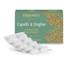 Erbamea Capelli e unghie 24 capsule vegetali