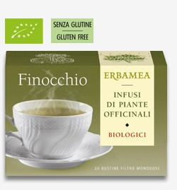 Erbamea FINOCCHIO 20 bustine filtro da agricoltura Biologica