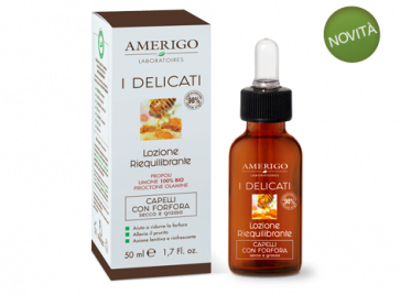 Amerigo Lozione riequilibrante 50ml x forfora secca e grassa