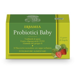 Erbamea PROBIOTICI 10 Flaconcini Baby 