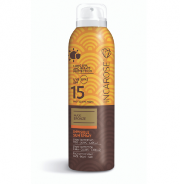 Incarose Invisible Sun Spray - 15+