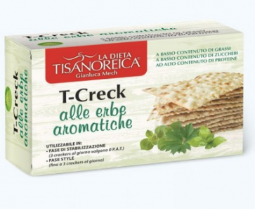 Tisanoreica T-Creck Crackers Erbe Aromatiche 100 g