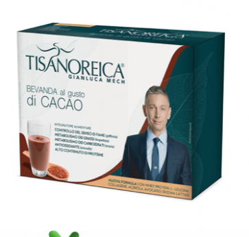 Tisanoreica BEVANDA GUSTO CACAO 4 PAT da 28,5g.