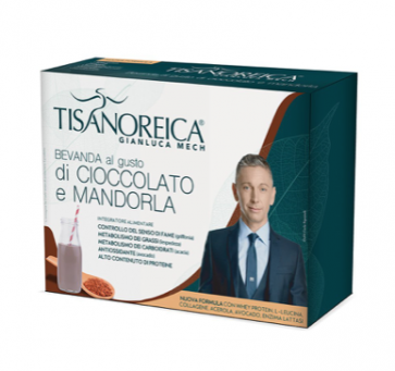 Tisanoreica BEVANDA GUSTO CIOCCOLATO E MANDORLA 4 PAT da 28,5g.