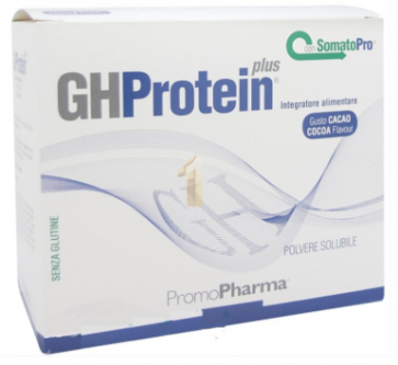 PromoPharma Gh Protein Plus® gusto CIOCCOLATO 20 buste 