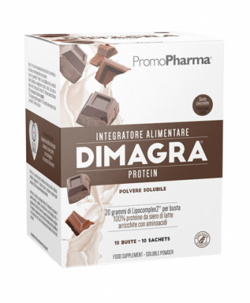 PromoPharam Dimagra® Protein Gusto Cioccolato 10 buste