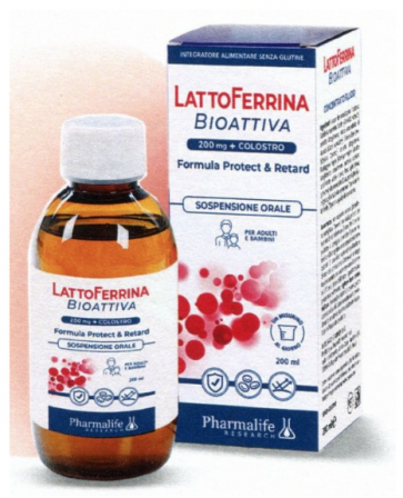 Pharmalife Research LATTOFERRINA BIOATTIVA sciroppo 200 ml 