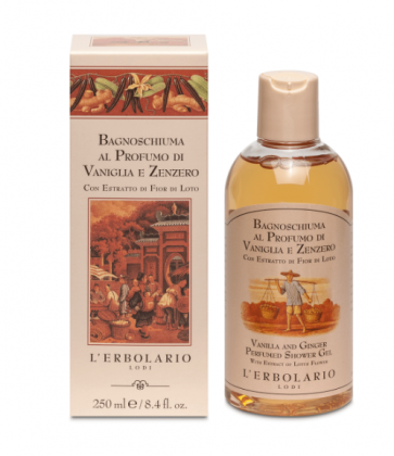 L'Erbolario Bagnoschiuma Vaniglia e Zenzero 250ml