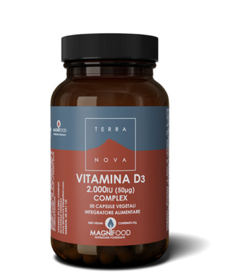 Terranova COMPLESSO DI VITAMINA D3 50 capsule 