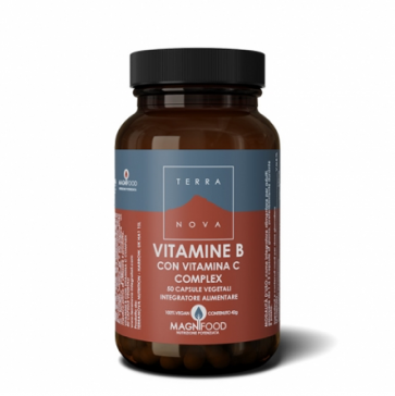 Terranova COMPLESSO DI VITAMINE B CON VITAMINA C 50 capsule 