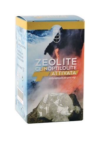 Zeolite Clinoptilolite Attivata Suprema 100 Capsule 918mg