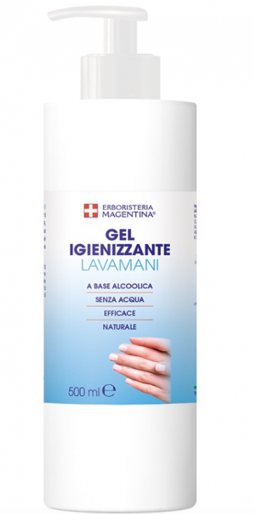 Erboristeria Magentina GEL IGIENIZZANTE LAVAMANI - A BASE ALCOOLICA  500 ml 