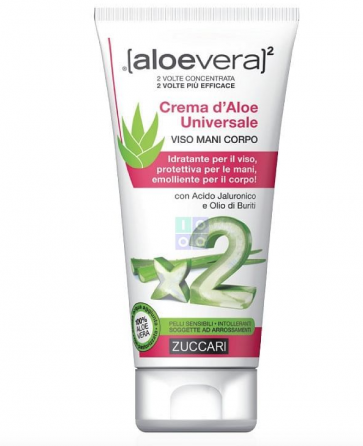 Zuccari Crema d’Aloe Universale 75 ml -Linea Aloe- 