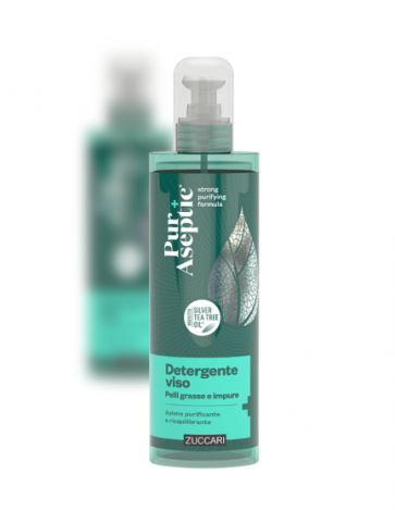 Zuccari PURASEPTIC Detergente viso pelli grasse e impure 250 ml
