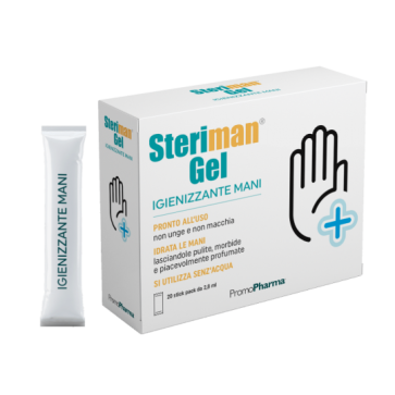 PromoPharma Steriman® Gel 20 stick 70% di alcool 20 stick pack