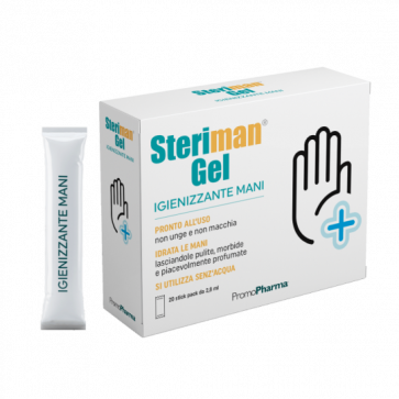 PromoPharma Steriman® Gel 200 stick 70% di alcool 20 stick pack