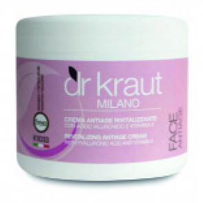 Dr. Kraut CREMA ANTIAGE RIVITALIZZANTE jaluronico+Vit. E 500ML